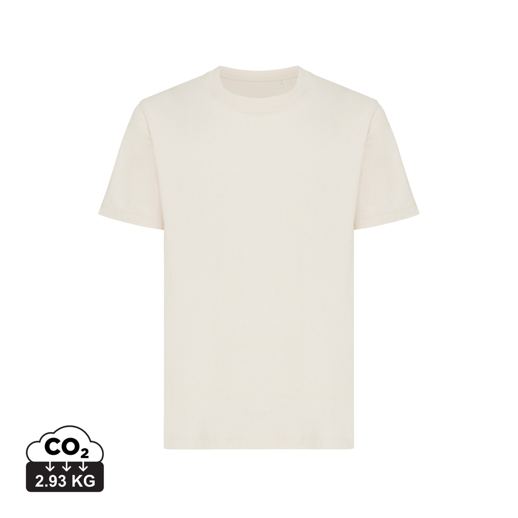 T-shirt en coton bio unisexe à personnaliser Sierra Iqoniq natural raw